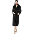 thumbnail image 1 of Sunny Forrest Midnight Shadow Hooded Robe - Black (CA/US, Alpha, Small, Medium, Regular, Regular, Black), 1 of 1