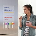 Acrylic Dry Erase Board for Fridge, Clear Whiteboard for