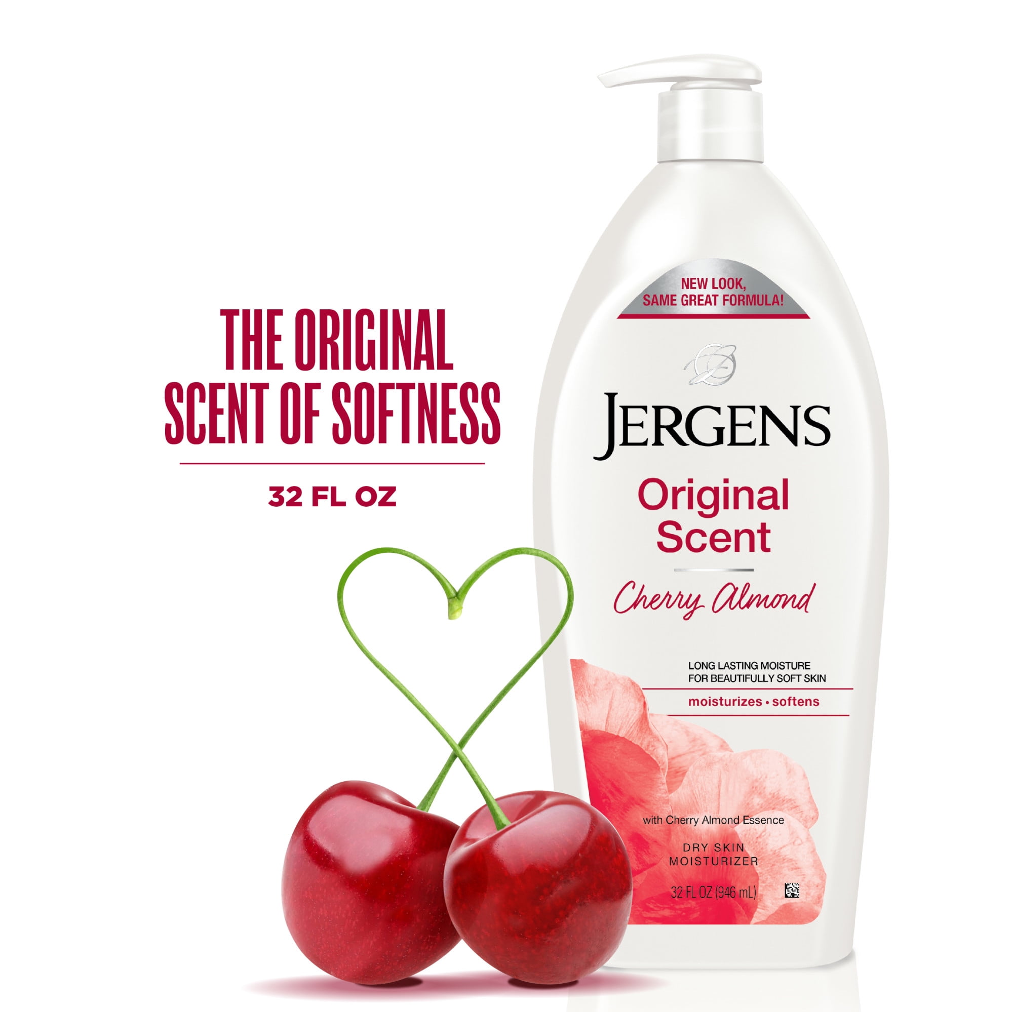 Jergens Original Scent Dry Skin Moisturizing Body Lotion, with