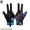 B, variant on 1pc Left Hand Billiards Glove Three Finger Snooker Glove Billiard Slip Non P0B5