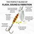 thumbnail image 2 of Panther Martin PMWSR_6_S WillowStrike Regular Spinners Fishing Lure - Silver - 6 (1/4 oz), 2 of 2