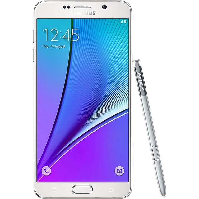 Samsung Galaxy Note 5, 32 Gb, Blanco, 100% Auténtico Samsung Samsung Galaxy Note 5 / Smartphone / Reacondicionado