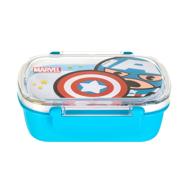 MINISO Marvel Bento Box, Lunch Box Double-layer Contanier Glass