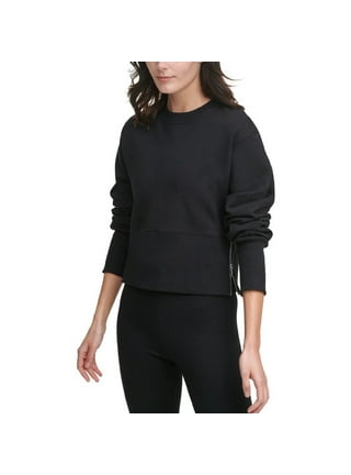 DKNY womens Seamless Litewear High Neck Rib Crop : : Clothing,  Shoes & Accessories