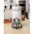 thumbnail image 2 of Spectrum Patrice Paper Towel Holder, Black, 2 of 7