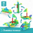thumbnail image 2 of Engino STEAM Labs Junior– Learning About Sea Adventures STEM Building Blocks for Kids Ages 3+ (5 Models to Build), 2 of 9