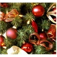 thumbnail image 5 of 24pcs 1.18" Small Christmas Ball Ornaments Shatterproof Christmas Decorations Tree Balls for Holiday Wedding Party Decoration, Tree Ornaments Hooks Included (Orange, 3cm/1.18"), 5 of 6
