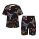 thumbnail image 1 of Balery Humming Bird Conjunto de Pijama Infantil de Manga Corta con Estampado – Ropa de Dormir de Algodón Suave-Large, 1 of 6
