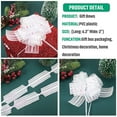 thumbnail image 3 of LNGOOR Pull Bow, 14Pcs Festival Large Organza Pull Bow for Festival Christmas Wedding Gift Basket Gift Box Wrapping, 3 of 7