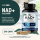 thumbnail image 4 of NAD | LIFE360+ | Collagen NAD+ | 210 Cápsulas | Colágeno Hidrolizado y NAD | 210 porciones, 4 of 7