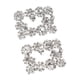 thumbnail image 2 of 2 clips para zapatos de moda, hebillas para zapatos, bricolaje, zapatos de tacón alto, clip para manualidades, joyería Plata, 2 of 8