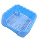 thumbnail image 2 of Bandeja de entrenamiento de malla para inodoro para cachorros, mantiene las patas y los pisos limpios, fácil de limpiar, bandeja de arena, orinal para L, 2 of 9