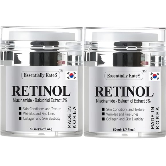 Crema hidratante Essentially Kate Retinol 50 ml x2