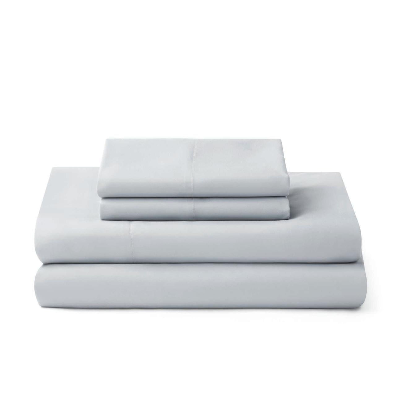 Free Shipping! Mainstays Grey 10 Piece Bed in a Bag Comforter Set with Sheets, King  (图5)