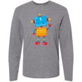 thumbnail image 3 of Inktastic Cute Robot, Colorful Robot, Funny Robot, Robotics Long Sleeve T-Shirt, 3 of 5