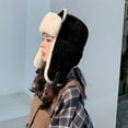 thumbnail image 3 of TISHITA Windproof Warm Trapper Hats, Mens Winter Hats with Ear Flaps, Ski Outdoor Hat, 3 of 8