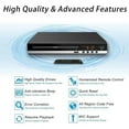 thumbnail image 3 of Full HD DVD Player 1080P High Definition CD/ EVD/ VCD Players with AV and Output Microphone, 3 of 6