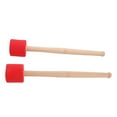 thumbnail image 4 of Mallet de Grosse Mousse, 2PCS Grosse Mousse Baguette Facile à Utiliser pour le Concert Rouge, 4 of 8