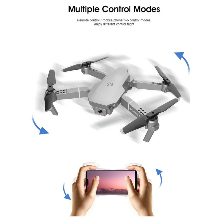 TBP Remote Control Foldable Drone E68 Quadcopter UAV with 4K HD
