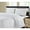White, variant on Kathy Ireland Chevron Embossed Microfiber 4 Piece Sheet Set - 6 Colors - White - Full