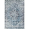 thumbnail image 3 of Hauteloom Dezso Living Room, Bedroom Machine Washable Area Rug - Traditional - Blue, Ice Blue, Black - 18" Sample, 3 of 9