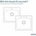 thumbnail image 3 of Moen 7402 Riley Pull-Down Spray High-Arc Kitchen Faucet with Reflex and Power Cl, Spot Resist Stainless, 3 of 5