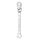 thumbnail image 1 of Llave de trinquete de cabeza flexible Uxcell 1/4" SAE 72 dientes 12 PT llave combinada de trinquete, 1 of 7
