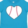 thumbnail image 4 of Inktastic Heart Shaped Baseball Boys or Girls Toddler T-Shirt, 4 of 5