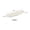 B-1PCS, variant on CHUNTIAN Creative Ceramic Pure White Long Western Plate Hotel Characteristic Irregular Cake Dim Sum Dish Restaurant Cooking Tableware