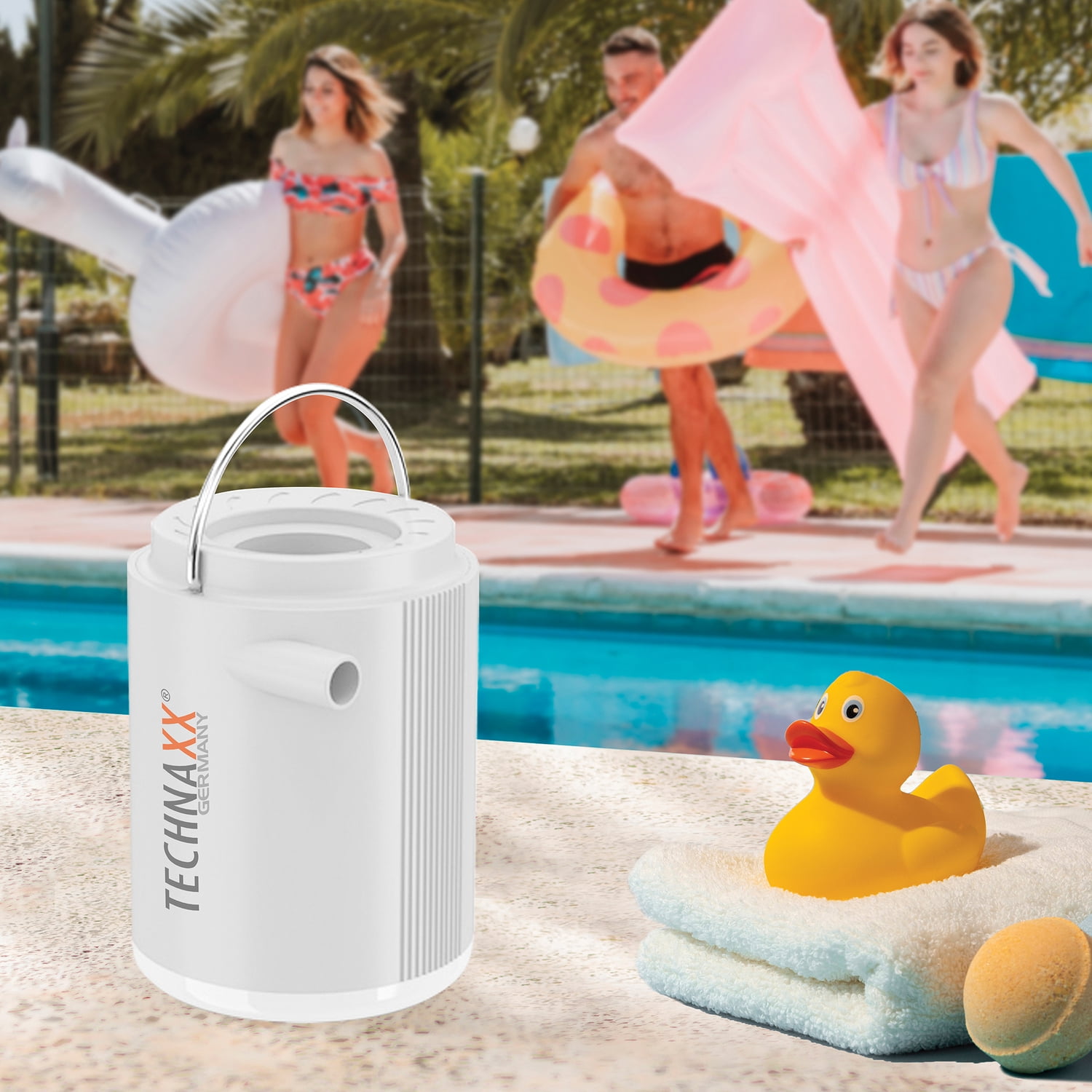 Technaxx TX-261 Mini Battery Air Pump, 5095