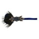 thumbnail image 2 of Diadema de los años 20 con plumas, ideal para novias, bodas y eventos nupciales. Azul marino, 2 of 9