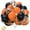 A, variant on 12 Inch Black and Orange Confetti Latex Balloons 30 Count Set for Halloween Party Decorations
