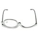 thumbnail image 5 of Gafas de lectura con aumento para maquillaje, portátiles, para presbicia, abatibles, con lente única giratoria +2,00, 5 of 15