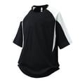 thumbnail image 4 of Mens Oversized Swim Shirt Sun Protection UPF 50+ Rash Gard Quick Dry T-Shirt Size M-4XL Black, 4 of 9