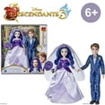 thumbnail image 3 of Disney Descendants The Royal Wedding Mal and Ben Fashion Dolls, Ages 6 and Up, 3 of 15