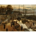 thumbnail image 2 of Aleksander Gierymski 24x19 Gold Ornate Framed and Double Matted Museum Art Print Titled - Feast of Trumpets I, 2 of 4