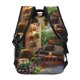 thumbnail image 4 of Easygdp Charming Garden Patio Mochila Ergonómica Versátil para Laptop - Múltiples Bolsillos, Correas Ajustables, Unisex para Escuela, Viajes y Actividades al Aire Libre-One Size, 4 of 5