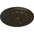 thumbnail image 3 of Ekena Millwork 15 3/4"OD x 1 1/2"P Colton Ceiling Medallion (Fits Canopies up to 4 3/4"), Hand-Painted Stone Hearth, 3 of 6