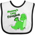 thumbnail image 3 of Inktastic Mommy's Little Dragon Boys or Girls Baby Bib, 3 of 4