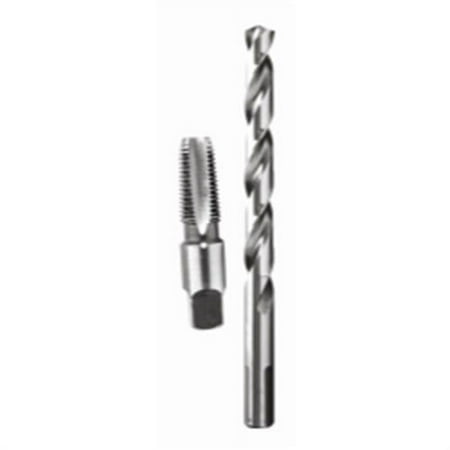 UPC: 0081838932015 | Century Drill & Tool 1/8-27 NPT Tap & 21/64 In. Drill Bit Combo Pack 93201