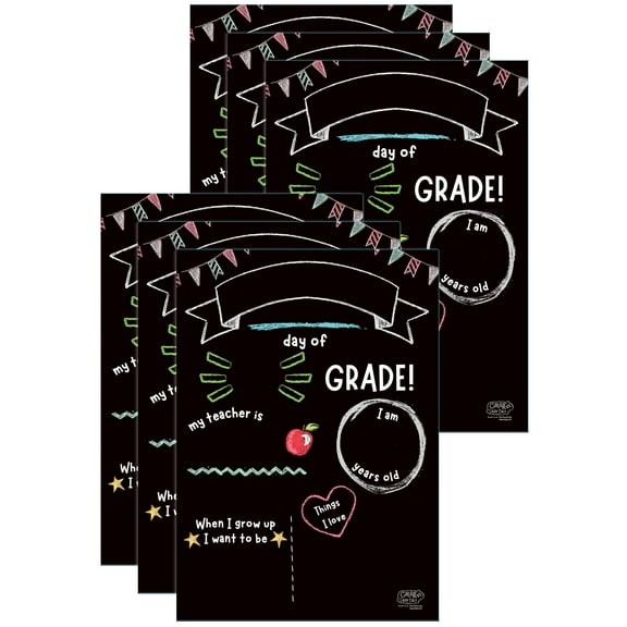 The Pencil Grip Activity Playmat - School Milestones, Pack of 6