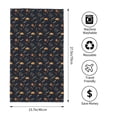 thumbnail image 2 of Pofeuu New Year Print Hand Towel 27.5" x 16" Soft Absorbent Towel for Bathroom SPA Gym Hotel, 2 of 6