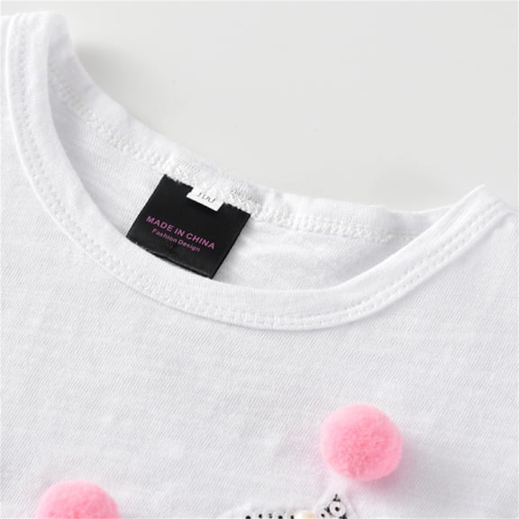 Vedolay Skirts Set Girl's Summer 2 Piece Outfits Floral Print Cami Crop Top and Drawstring Ruched Skirt Set,Pink 2-3 Years