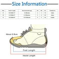 thumbnail image 4 of Aayomet Shoes for Boys Footwear Winter Warm Floor Shoes Soft Sole Indoor Warm Santa Toddler Shoes (White, 4 ), 4 of 4