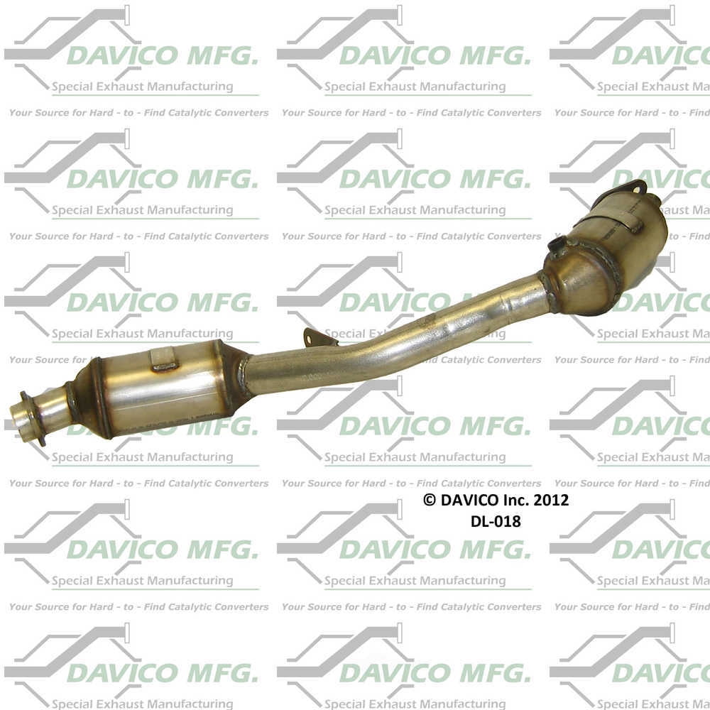 Davico Mfg Catalytic Converter P/N:Dl 018 Fits select: 2000-2005 SUBARU LEGACY, 1999-2005 SUBARU FORESTER