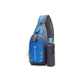 thumbnail image 4 of Innerwin Sac à Main Garçon Fermeture Éclair Sac Banane Imperméable Poches Multiples Sangle Réglable Nylon Multifonction Bleu Moins de 20L, 4 of 9