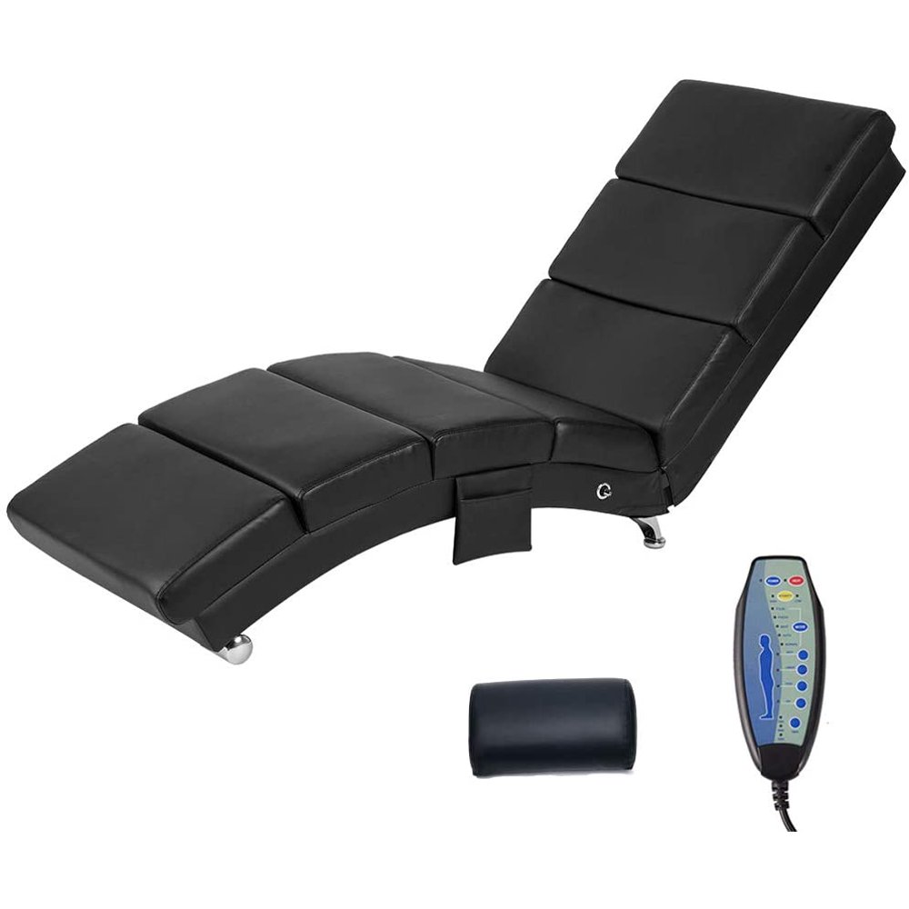 Erommy Electric Massage Recliner Chair Leather Chaise Lounge Indoor