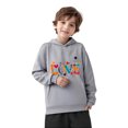 thumbnail image 4 of Sudadera con capucha de invierno con control de temperatura de tres velocidades y estampado para niños y niñas, 4 of 9