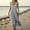 A_ Gray, variant on SMihono Sundresses for Women 2025 Maxi Boho Beach Dress Trendy V Neck Sleeveless Loose Long Dress Flowy Summer Sundress White XL