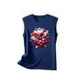 thumbnail image 5 of Drses Women's Summer Tank Tops Sleeveless Vintage Flower Graphic Tees Shirt Blouse Womens Summer Tops, 5 of 5
